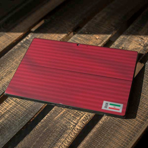 Iran Soccer Flag Surface Pro 7 Skin